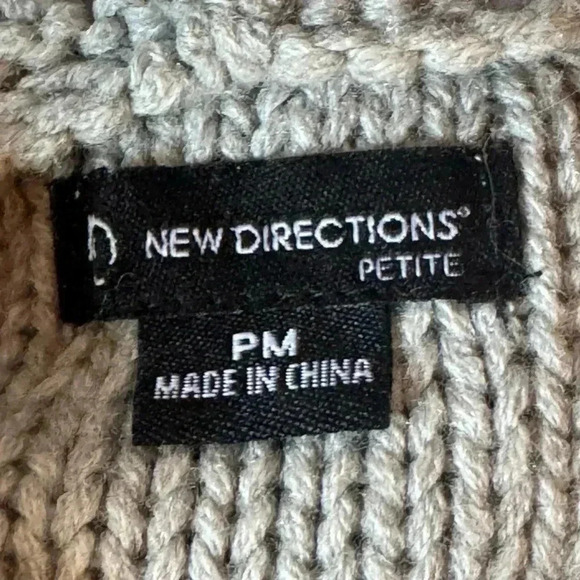 new directions Cream Cowl & Turtlenecks Sweater - Picture 3 of 4